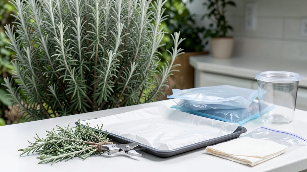 How to Freeze Rosemary from the Garden: Preserve Flavor for Up to a Year