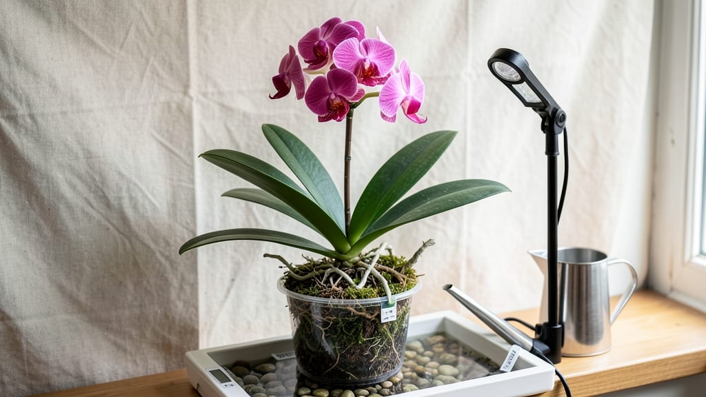 How to Grow Orchids Under Artificial Light: Flourish Without Sunlight Using LED Spectrum