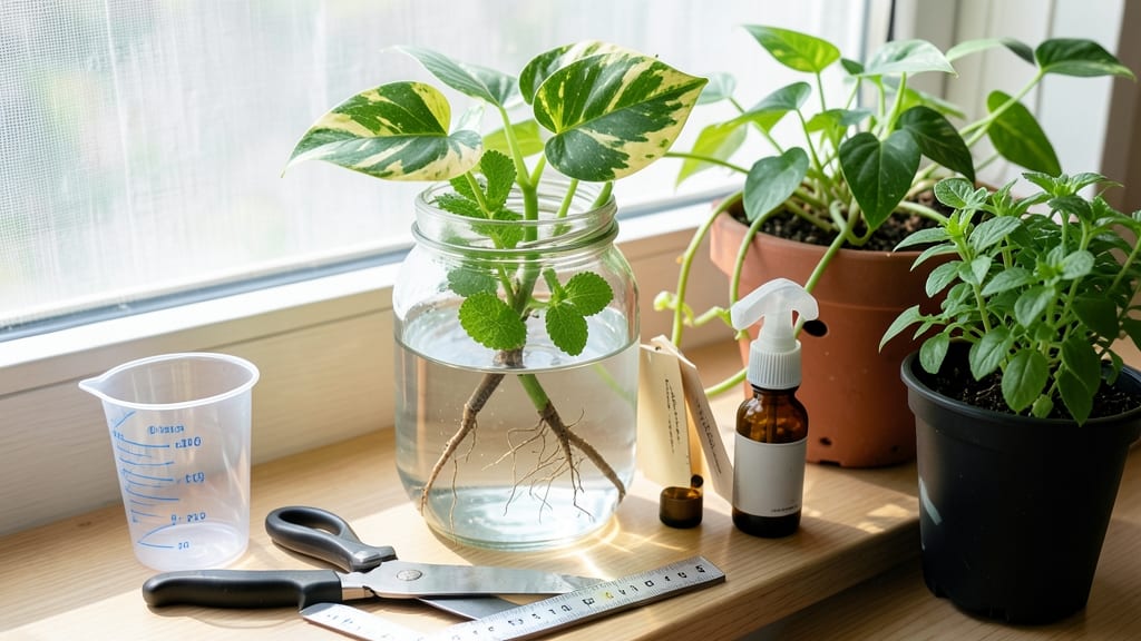 Growing Plants From Cuttings in Water: Root Revival Without Rooting Hormones