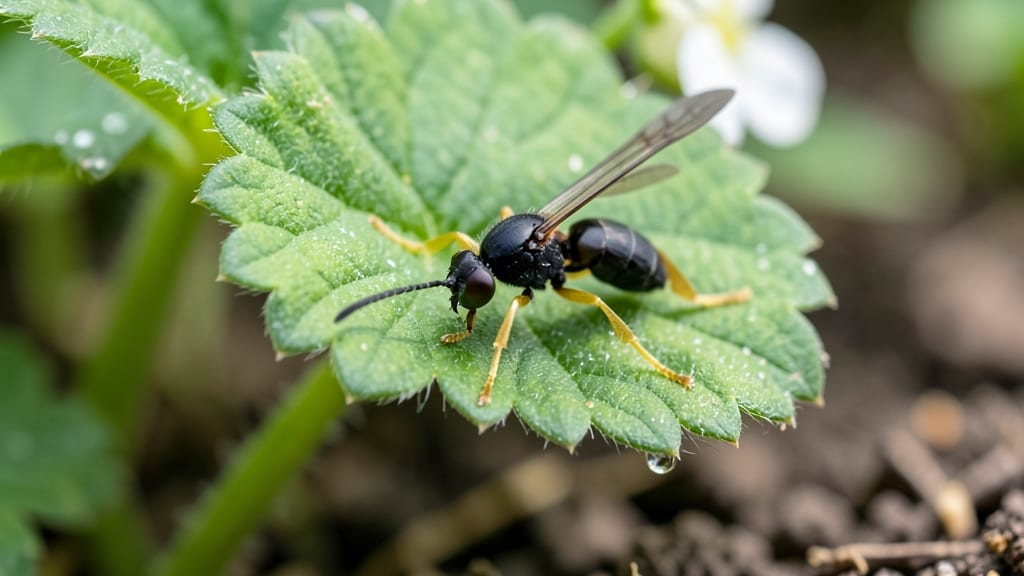 How to Keep Ants Out of Strawberry Plants: Diatomaceous Earth Barrier That Smothers Trails