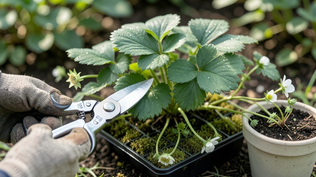 How to Cut Runners Off Strawberry Plants: Prune for Bushier Growth and Bigger Berries