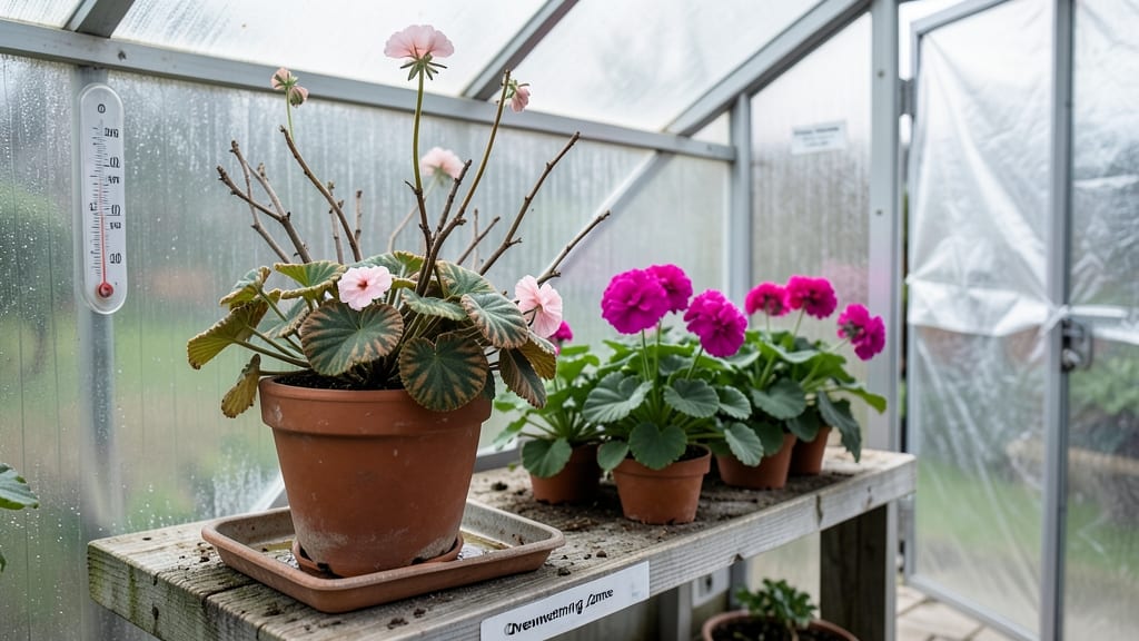 How to Overwinter Geraniums: Cold Greenhouse Survival Guide for Year-Round Blooms