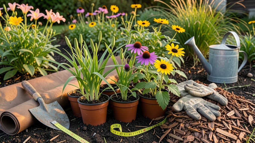 How to Create a New Flower Bed: Layered Soil Secrets for Year-Round Color