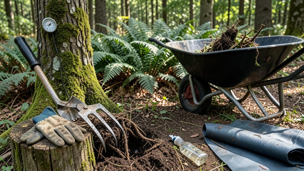 How to Get Rid of Ferns in Your Yard: Vinegar and Salt Barrier That Works in Hours
