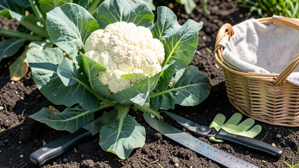How to Know When to Harvest Cauliflower: 3 Curd Color & Size Checks Gardeners Miss