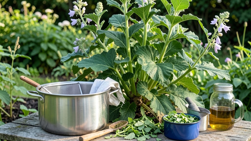 How to Make Comfrey Tea: Herbal Healing Infusion for Skin and Soil