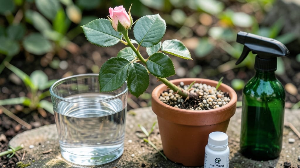 How to Grow a Rose Plant From a Rose Flower: Stem-Cutting Magic for Year-Round Blooms