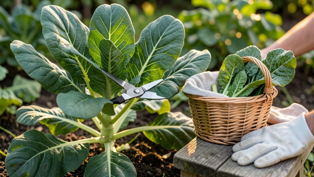 How to Harvest Collard Greens So It Keeps Growing: Continuous Growth Hack Without Sacrificing Plants