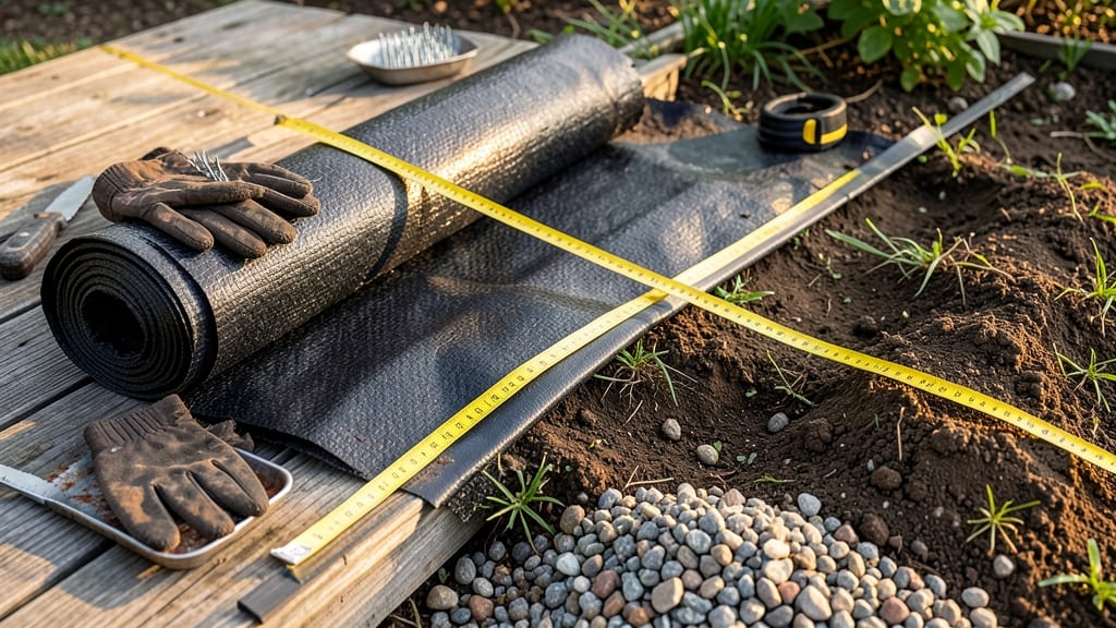 How to Lay a Weed Mat: Permanent Barrier for Weed-Free Garden Beds