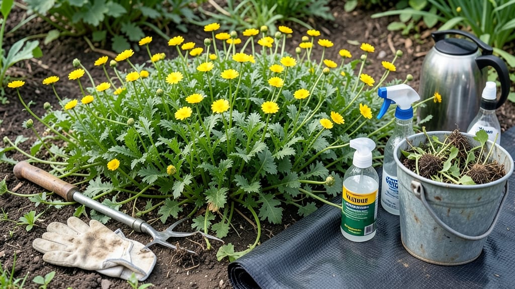 How to Get Rid of Creeping Buttercup Naturally: Vinegar Spray That Kills Roots Without Chemicals
