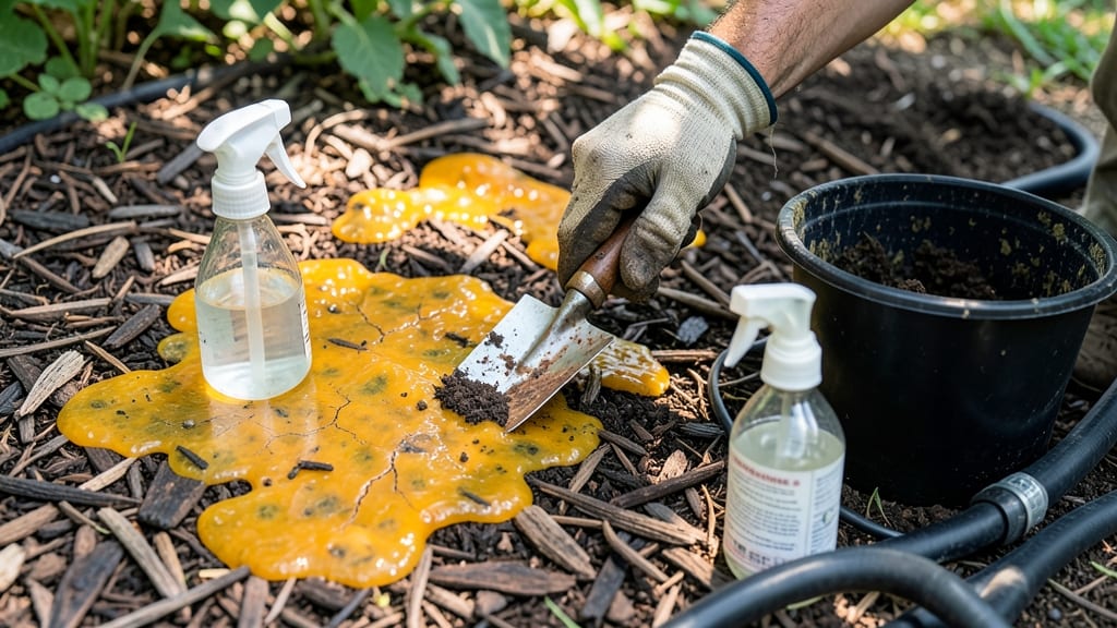 How to Get Rid of Slime Mold in Mulch: Boiling Water Barrier That Smothers Fungal Growth