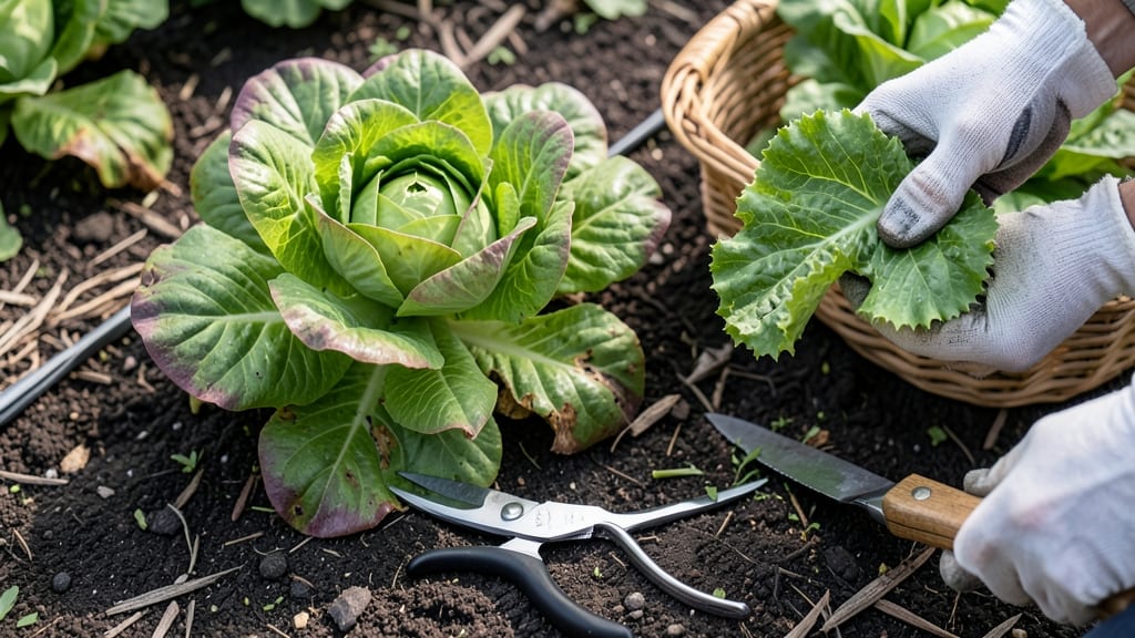 How to Harvest Lettuce Without Killing the Plant: Gentle Outer-Leaf Method for Continuous Growth