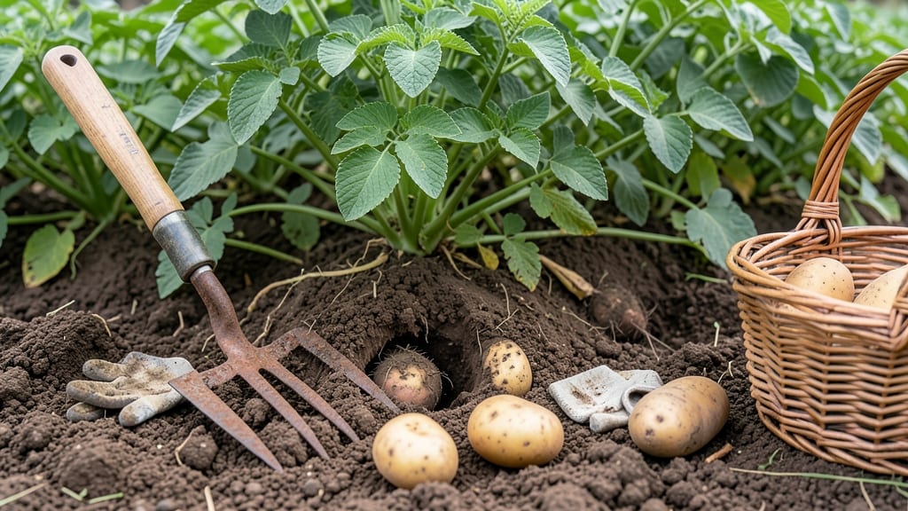 How to Know When Potatoes Are Ready to Dig: Foliage Flop Test & Soil Check