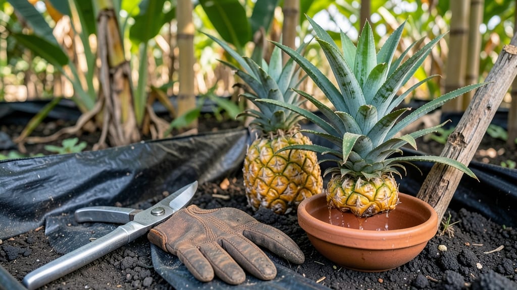 How to Pick a Pineapple Off the Plant: Firm Grip, Twist, and Pull for Perfect Harvest