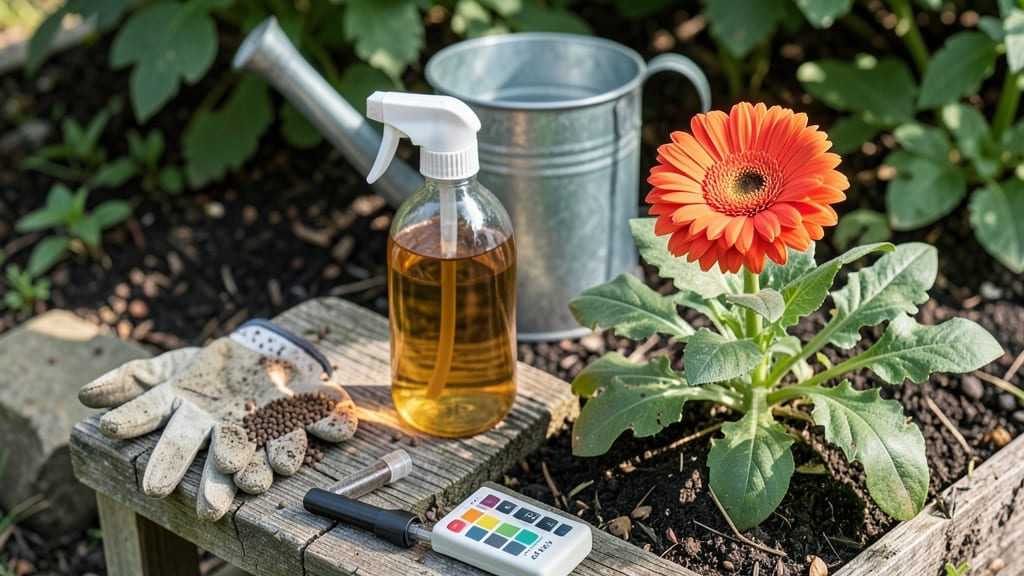 How to Make Gerbera Daisies Bloom: Sunlight Soil and Pruning Secrets