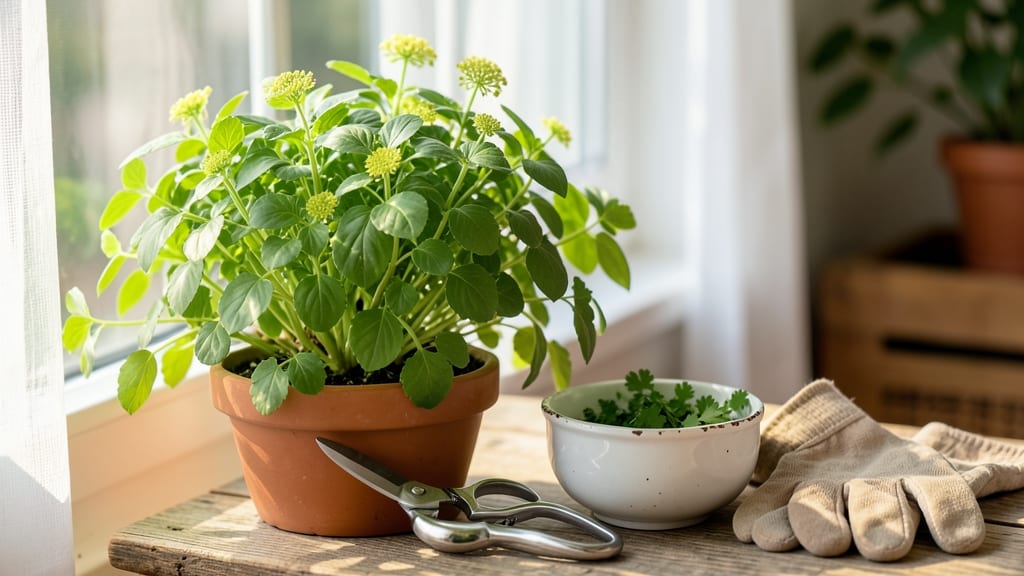 How to Harvest Flat Leaf Parsley: When Stems Signal Peak Flavor & How to Preserve Freshness